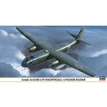 Модель Hasegawa Бомбардировщик Arado Ar234B-2/N NACHTIGALL w/ NAXOS RADAR (HA09820): Производитель HASEGAWA