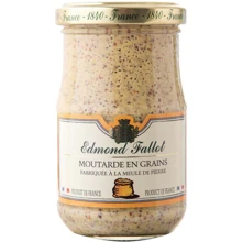 Горчица Edmond Fallot Дижонская в зернах с белым вином 205 г (3230140002511): undefined undefined