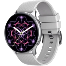 Смарт-часы iMiki KW66 Pro Silver Silicone Strap: Дисплей 1.43" AMOLED (466x466) / 2.5D High Hardened Glass