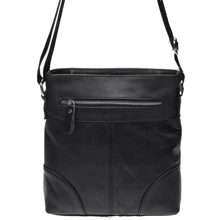 Чоловіча сумка планшет Borsa Leather чорна (k15003-2-black): Стать Чоловік