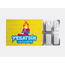 Жвачка Жевательная резинка PAPAdesign "Узбагоин" со вкусом мяты: Производитель PAPAdesign