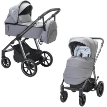 Универсальная коляска 2 в 1 Espiro Bueno 2022 (307 Gray Feather): Тип коляски Универсальная коляска (2-в-1)
