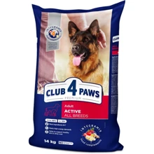 Сухий корм Club 4 Paws Premium Adult Active для собак усіх порід 14 кг (4820083909559): Тип Сухой корм