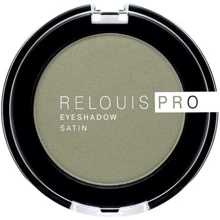 Relouis Pro Eyeshadow Satin 35 Green Tea Тени для век 3 g: Вид Тени для век