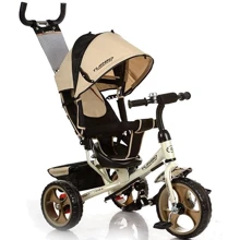 Трехколесный велосипед Turbo Trike M 3113-9 Бежевый: Тип 3х колесный велосипед