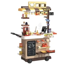 Набор игровой Тележка Фаст Фуд Teppanyaki Grill (889-285): Производитель Noname