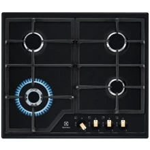 Варочная поверхность газовая Electrolux EGS6436RK: Расположение панели спереди