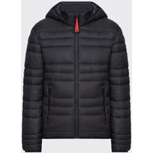 Куртка CMP Man Jacket Zip Hood Nero 31K2717-U901 54 чорна демісезонна з капюшоном: Вид куртки