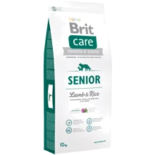 Сухой корм для пожилых собак всех пород Brit Care Senior All Breed Lamb & Rice с ягненком и рисом 12 кг (8595602510009): Тип Сухой корм