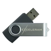 USB-флешка eXceleram 16GB P1 Series USB 2.0 Silver/Black (EXP1U2SIB16): Стандарт USB USB 2.0