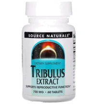 Source Naturals Tribulus Extract Экстракт Трибулуса 750 мг 60 таблеток: Форма выпуска Таблетки