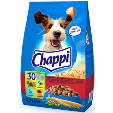 Сухий корм Chappi для дорослих собак З яловичиною, птицею і овочами 2.7 кг (5998749101469): Тип Сухий корм