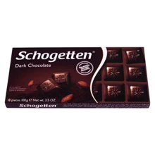 Шоколад Schogetten Dark Chocolate 100 г (DL5000): Вага, г 100