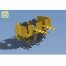 Подвійний лафет Northstar Models Mk-51 з автоматичною зенітною зброєю "Bofors" калібру 40 мм, 6 шт (набір 2) NSA350138: Виробник Northstar Models