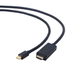 Кабель и переходник Voltronic mini DisplayPort - HDMI (M/M) 3 м (YT-mnDP(M)/HDMI(M)-3m/10317): Тип кабель