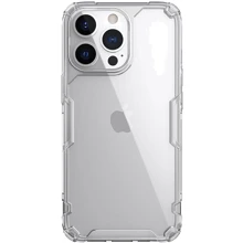 Чехол для iPhone Nillkin Nature Pro Series Clear for iPhone 15 Pro Max: Цвет прозрачный