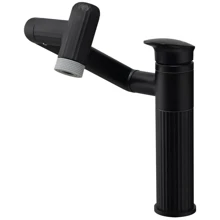 Смеситель для раковины Lefton 360° Rotatable Single-Hole Bathroom Faucet-BF2208 Matt Black: Назначение Для раковины