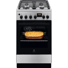 Плита комбинированная Electrolux RKK520200X: Тип варочной поверхности газовая