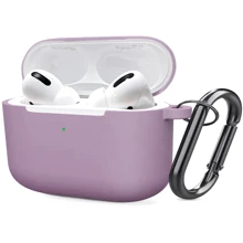 Чехол для наушников TPU Case with Belt Lilac for Apple AirPods Pro: undefined undefined