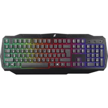 Клавиатура ERGO KB-620 ENG/RUS/UKR Black: Подключение проводное
