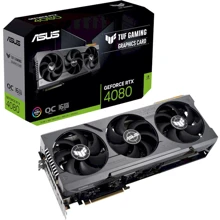 Відеокарта ASUS Nvidia GeForce TUF-RTX4080-16G-GAMING: Обсяг пам'яті, Гб 16