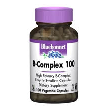 Bluebonnet Nutrition В-Complex 100, 100 caps: Тип Витамин B