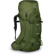 Рюкзак туристический Рюкзак туристический Osprey Aether 55 S21 Garlic Mustard Green S/M хаки (009.2406): Производитель Osprey
