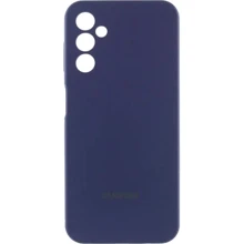 Чехол для телефонов Lakshmi Premium Silicone Case with Logo Full Camera Midnight Blue for Samsung A245 Galaxy A24 4G: Совместимость Samsung A245 Galaxy A24 4G