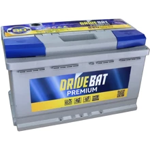 Автомобильный аккумулятор DRIVEBAT Premium 6СТ-90 Е: Ёмкость, Ач 90