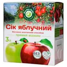 Сок Garden Gadz Яблочный 3 л: Объем, л 3