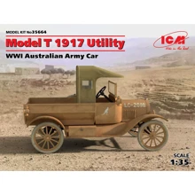 Армейский автомобиль Австралии, Модель T 1917, І МВ,Model T 1917 Utility, WWI Australian Army Car(ICM35664): Производитель ICM