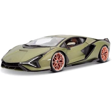 Автомодель - Lamborghini Sián FKP 37 (матовий зелений металік, 1:18): Виробник Bburago