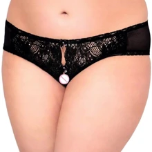 Женские стринги SoftLine - String 2469, Plus Size, XXL (black): Для кого Для женщин