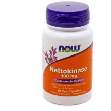 NOW Foods NATTOKINASE 100 MG 60 VCAPS Наттокиназа: Форма выпуска Капсулы