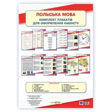 Польська мова. Комплект плакатів для оформлення кабінету: Виробник Підручники і посібники
