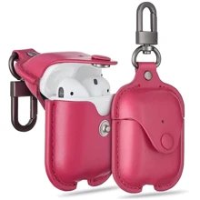 Чехол для наушников ESR Oxford Leather with Belt Pink for Apple AirPods: Тип Чехол
