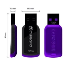 USB-флешка Transcend 32GB JetFlash 360 (TS32GJF360): Стандарт USB USB 2.0