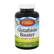 Carlson Labs Glutathione Booster 180 caps Усилитель глутатиона: Тип Глутатион