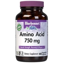 Bluebonnet Amino Acid 750 mg Комплекс аминокислот 60 капсул: Тип Комплексные