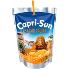 Напиток Capri-Sun Safari Fruits 200 мл: Объем, л 0.2