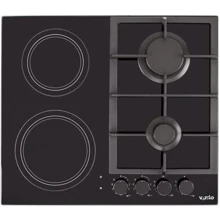 Варочная поверхность газовая Ventolux HG622 B9G CS (BK): Размеры для встраивания (ШxГ) 55x47 см