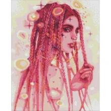 Алмазная мозаика Идейка Удивительная незнакомка ©lesya_nedzelska_art 40х50см (AMO7495): Производитель Идейка