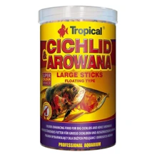 Сухой корм Tropical Cichlid Arowana Large Sticks для аквариумных рыб в палочках 1 л (5900469635360): Вид корма Палочки