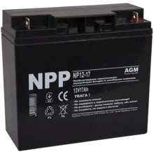 NPP 12В 17 Ач (NP12-17): Тип Аккумулятор