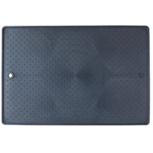 Килимок антиковзкий Dexas під миски Pet Bowl Grippmat середній 33x48 см Темно-сірий (PW900432): Тип Коврики под миски