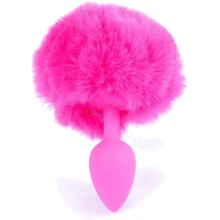 Анальна пробка S з хвостом BOSS of TOYS Boss Series - Silicon PLUG Bunny Tail Pink, BS6400099: Для кого унісекс