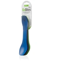 Прилад Ложка-вилка Humangear GoBites Uno Mini 3-Pack Blue Gray Green: undefined undefined
