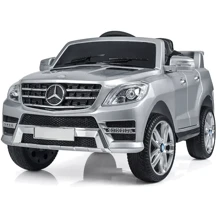 Детский электромобиль Джип Bambi Racer Mercedes Benz, серый (M 3568EBLRS-11): Вид джип