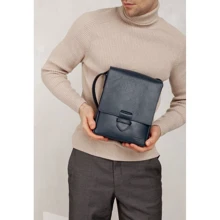 Чоловіча сумка планшет BlankNote синя (BN-BAG-18-navy-blue): Стать Чоловік