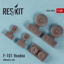 Смоляні колеса RESKIT для літака F-101B "Voodoo" RS48-0072: Виробник RESKIT